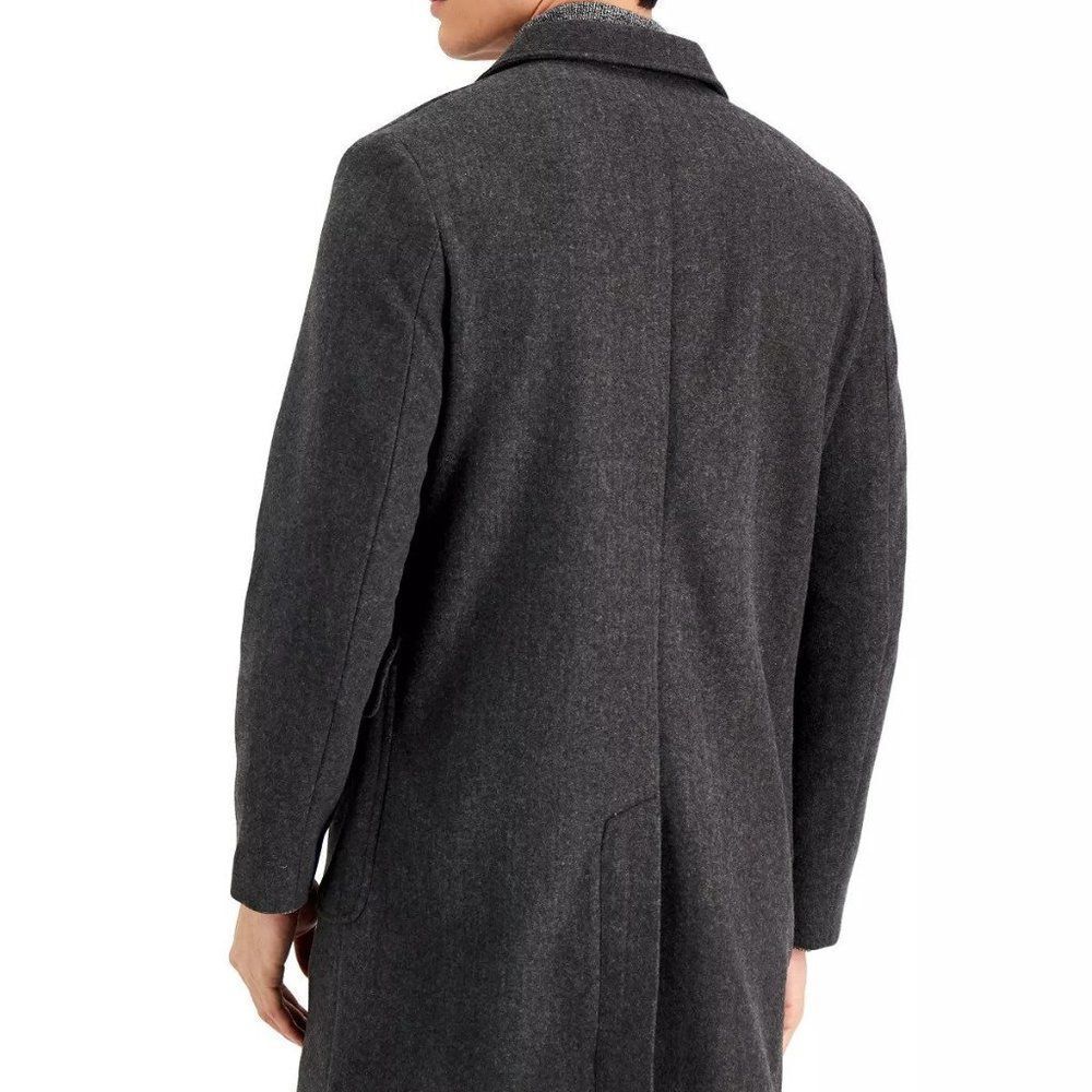 Alfani Men's Knit Topcoat - Picture 2 of 5